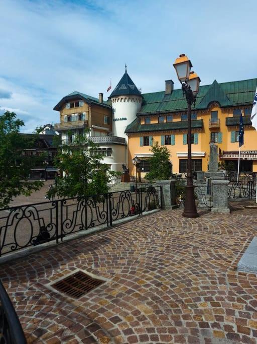 Logement A Megeve Avec Jardin Bagian luar foto